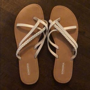 White Sandals
